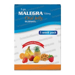 Malegra 100 mg oral jelly 1 week pack